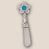 Flower Pate Knife (Turq.)