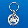 Flying Pig Keychain
