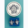 Turtle Tiny Box w/stud earrings