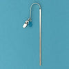 Sandal Bookmark w/Turq. Seaglass