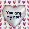 You Are My Rock Small Heart Token