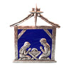 Nativity Tealight w/ Stained Glass