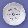 Love You To The Moon Charm Bowl (BOXED)