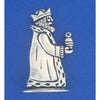 Standing Wiseman w/crown