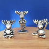 3 pc. Yoga Moose Miniature Set w/Pouch
