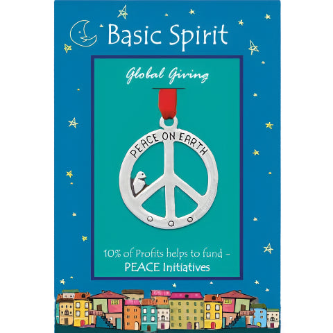Peace Sign Peace Initiatives Global Giving Orn.