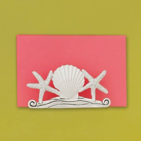 Shells Napkin/Envelope Holder