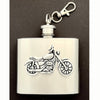 Motorcycle Keychain Flask (2 oz)
