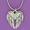Angel Wings Necklace  18" Chain