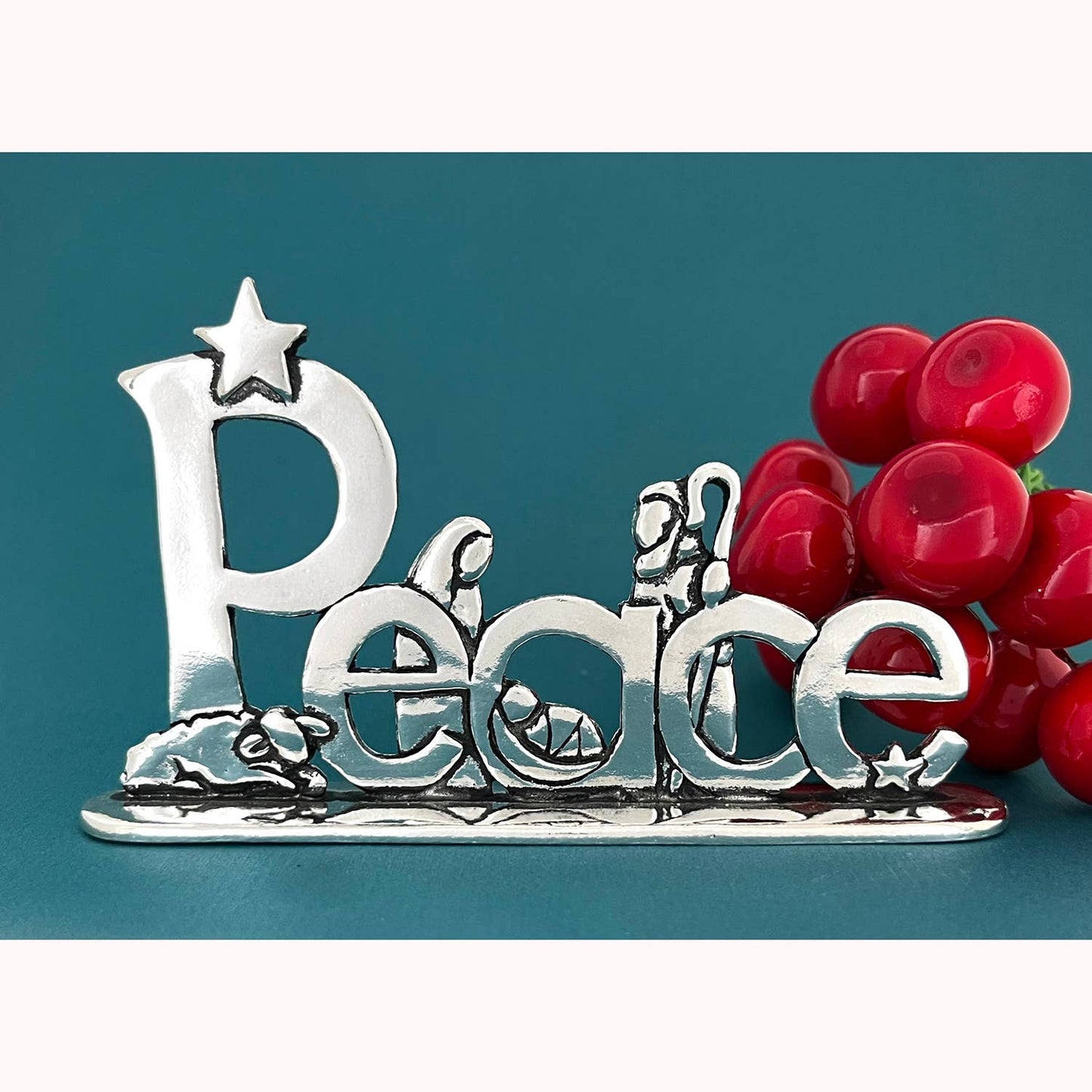 Peace standing plaque