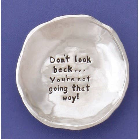 Don't Look Back Lg Charm Bowl (BOXED)