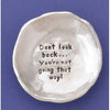 Don't Look Back Lg Charm Bowl (BOXED)