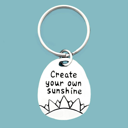 Create Sunshine Quote Keychain (BOXED)