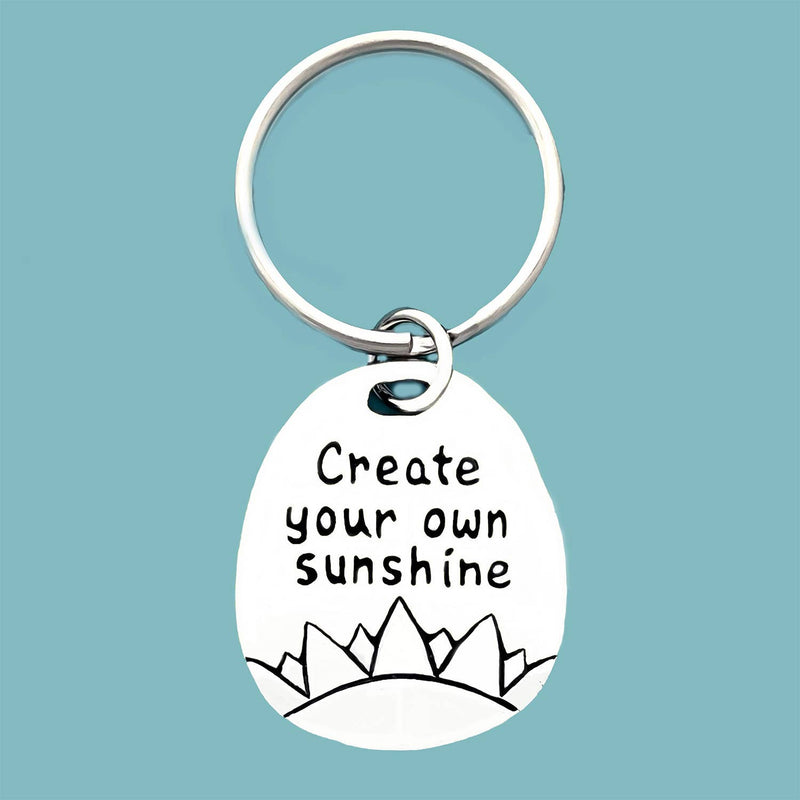 Create Sunshine Quote Keychain (BOXED)