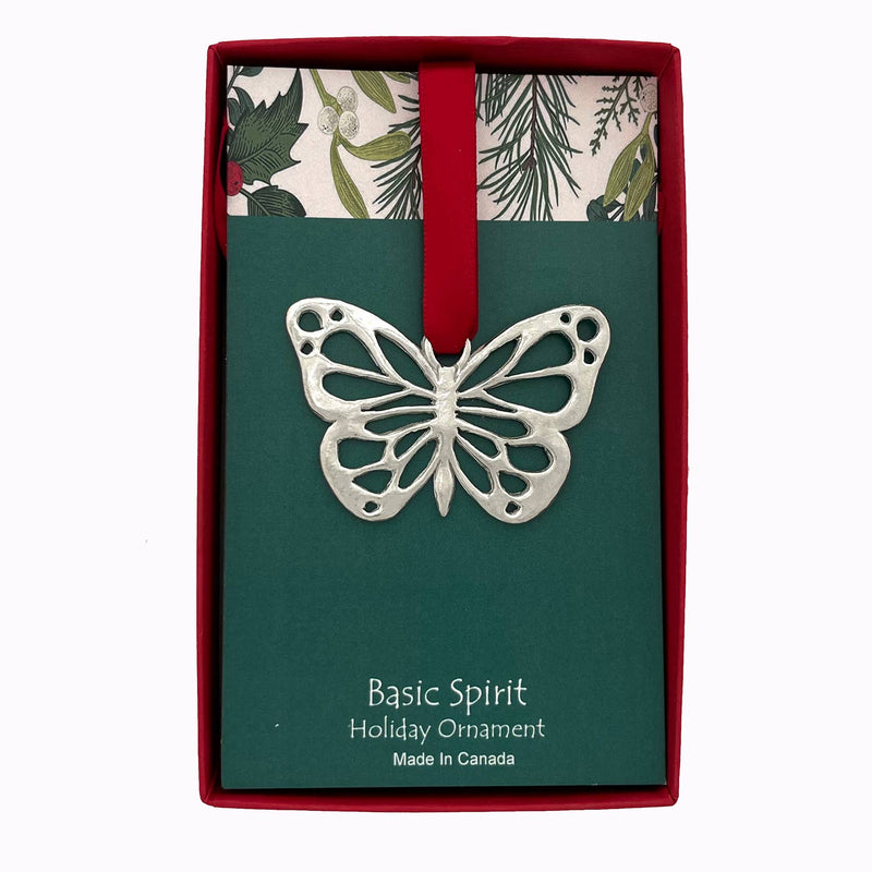 Butterfly Holiday Ornament  (BOXED)