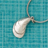 Mussel Shell Necklace (snake chain)