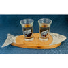 Fish Double Shot Glass Board