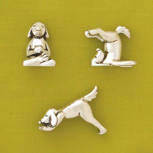 3 pc. Yoga Dog Miniatures w/pouch