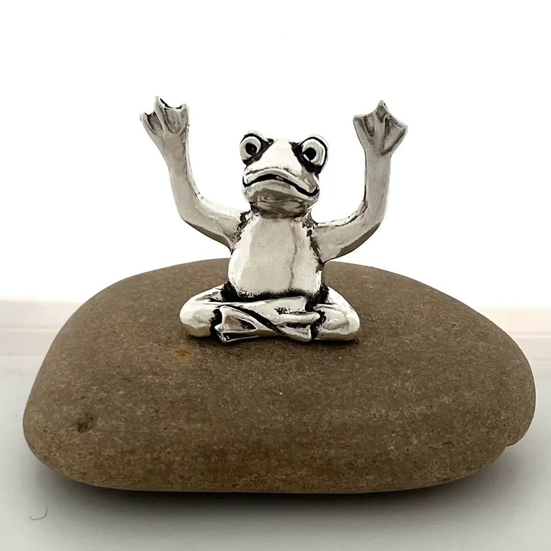 Sitting Frog Ring Holder