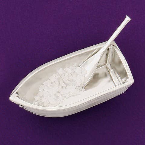 Boat Salt Cellar w/spoon