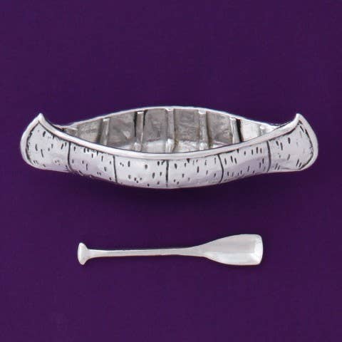 Canoe Salt Cellar w/spoon