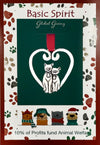 Heart Cats Animal Welfare Global Ornament