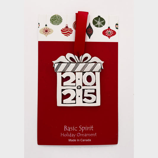 2025 Present Ornament (BOXED)