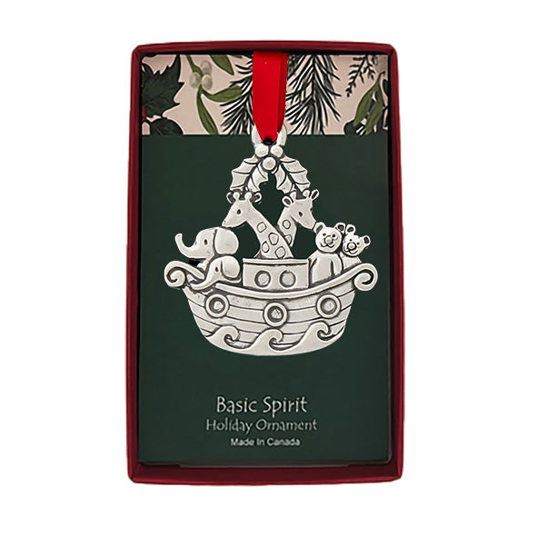Noah's Ark Holiday Ornament (BOXED)