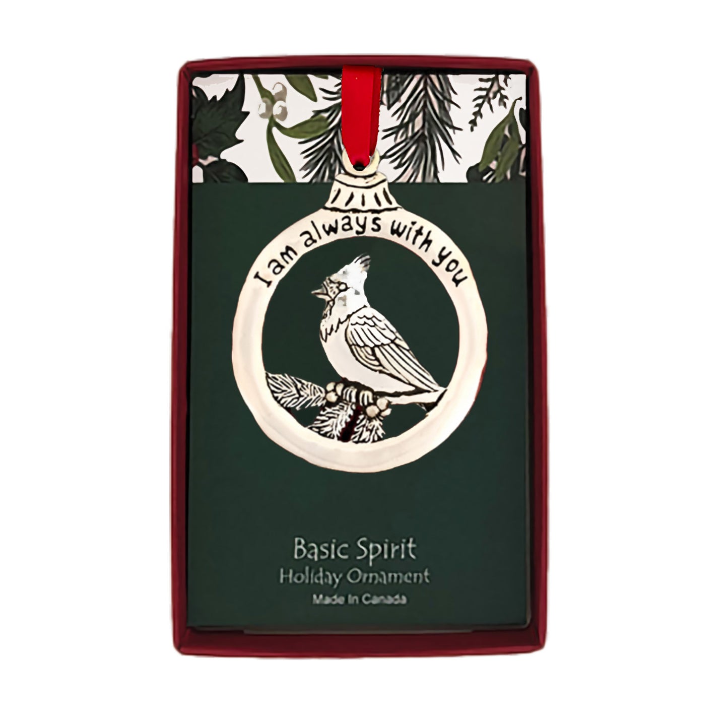Cardinal Always With You Ornament  (BOXED)