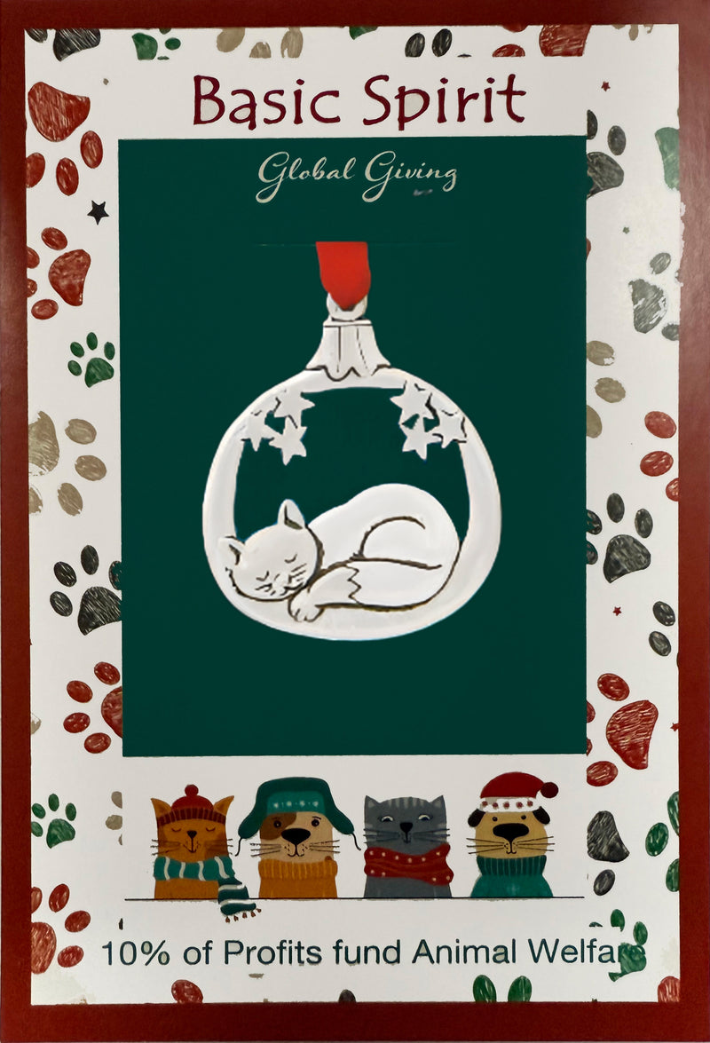 Sleepy Cat Animal Welfare Global Giving Orn.