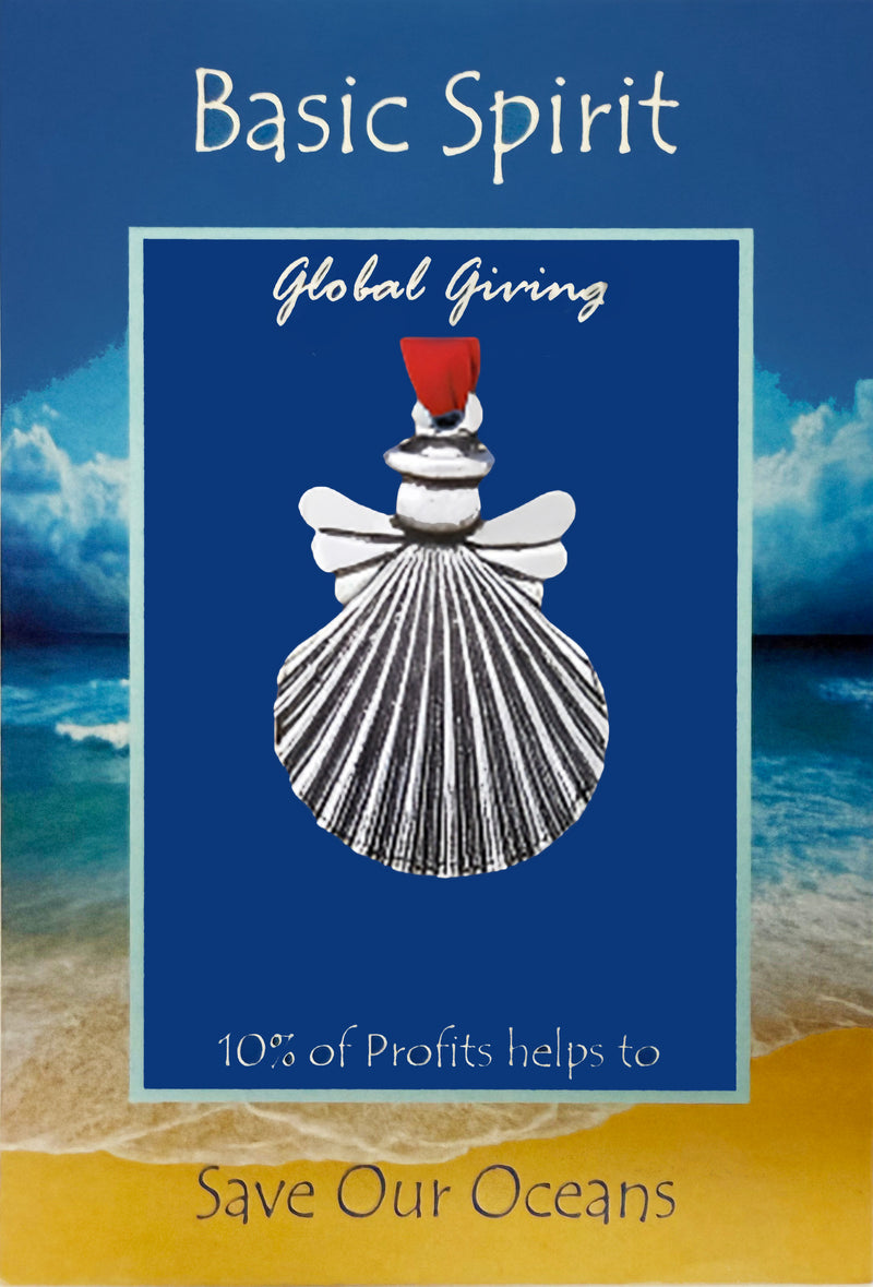 Shell Angel Save our Oceans Global Giving Orn.