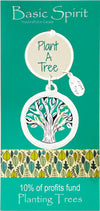 Tree Plant A Tree Keychain