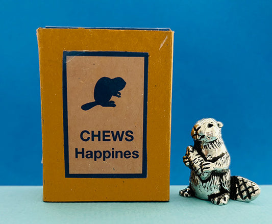 Beaver "CHEWS Happiness" Matchbox Messages