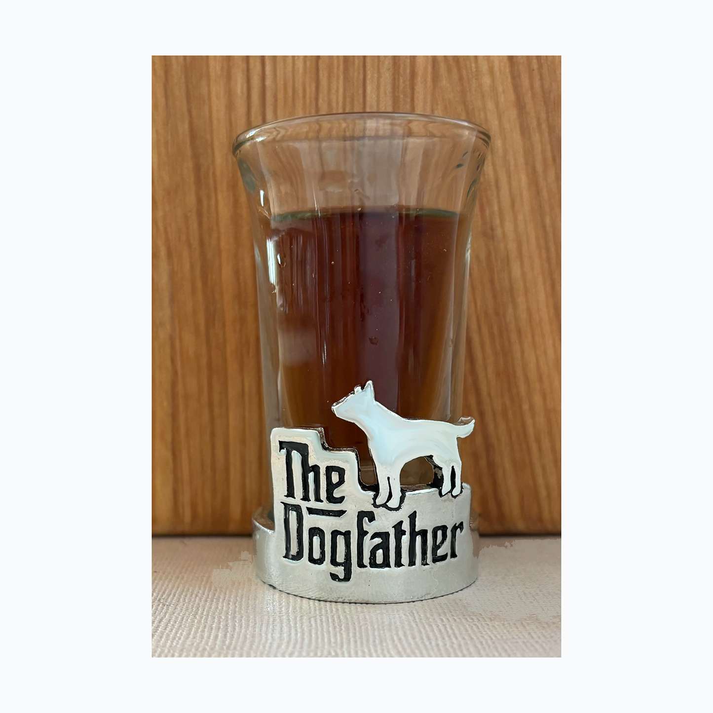 The Dogfather Shot Glass
