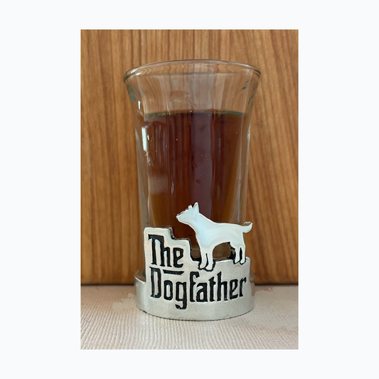 The Dogfather Shot Glass
