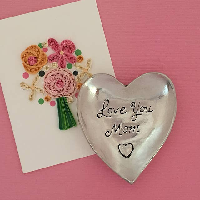 Love You Mom Lg Charm Bowl (BOXED)