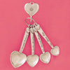 Heart Meas. Spoons w/hook (BOXED)