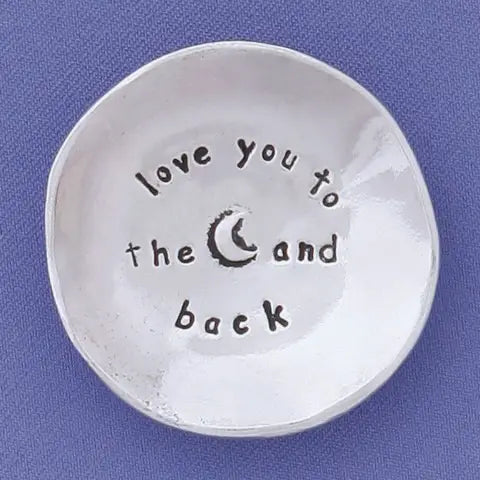 Love You To The Moon Charm Bowl (BOXED)