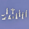 10pc. Nativity Set w/pouch