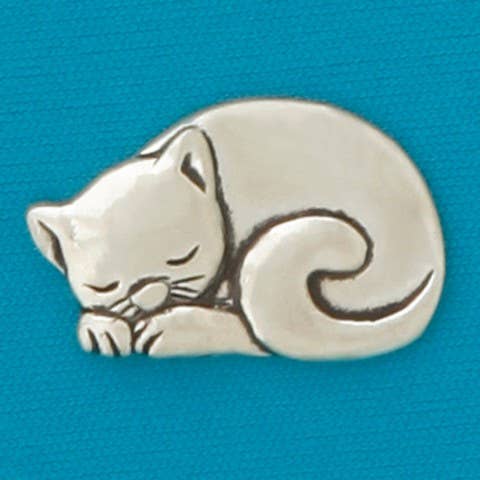 Cat Sleeping/Purrfect Coin