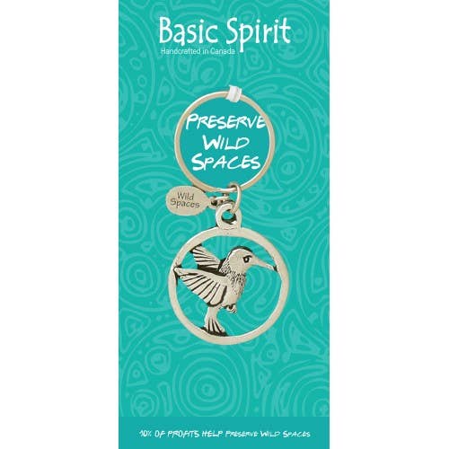 Hummingbird Contribution Keychain