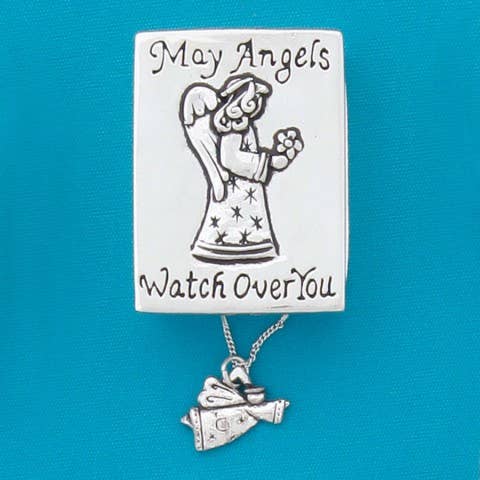 May Angels Wish Boxw/Angel Necklace
