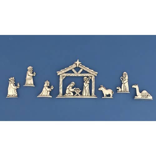 Standing Nativity (7 pc. Set)