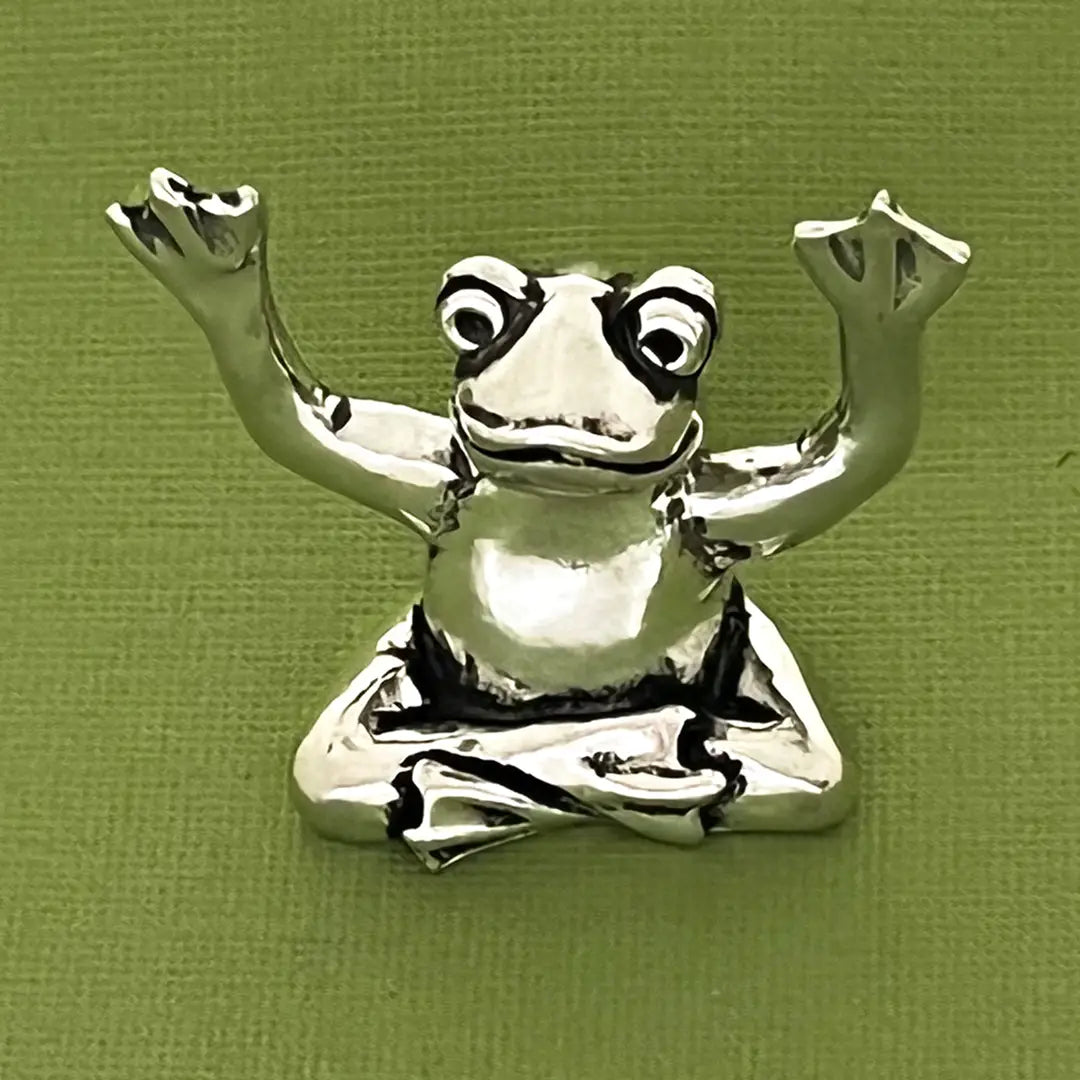 Sitting Frog Ring Holder