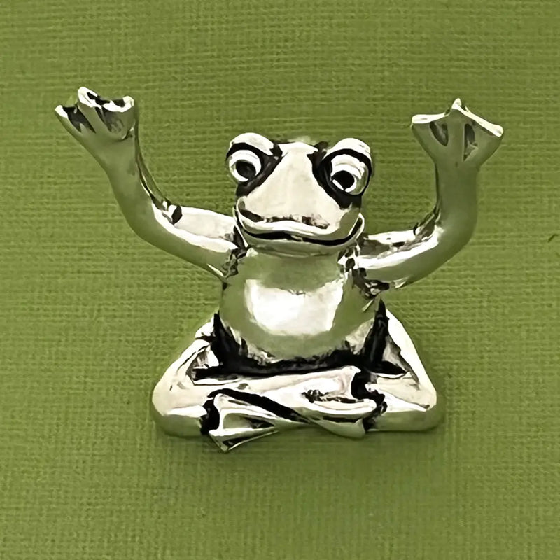 Sitting Frog Ring Holder