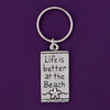 Life/Beach Keychain