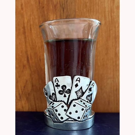 Dice/Cards Shot Glass