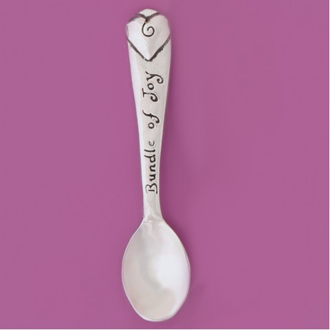 Heart/Bundle of Joy Baby Spoon