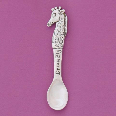 Giraffe/Dream Big Baby Spoon (NO BOX)*