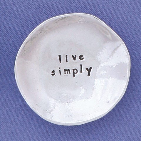 Live Simply Charm Bowl (Boxed)